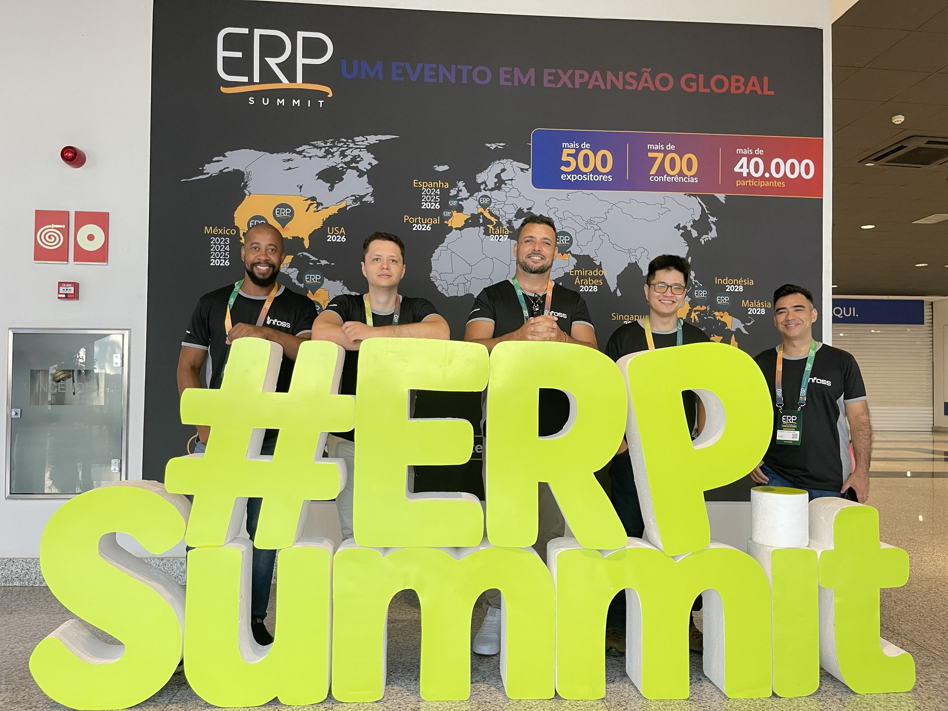 ERP Summit 2026: a Infoss estará como expositor venha conhecer nossas soluções de autoatendimento para ERP